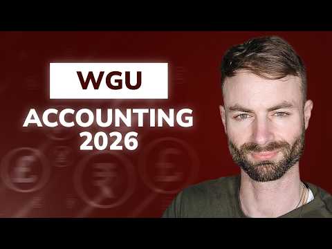 WGU Accounting Degree - Graduate in One 6 Month Term Walk-through!