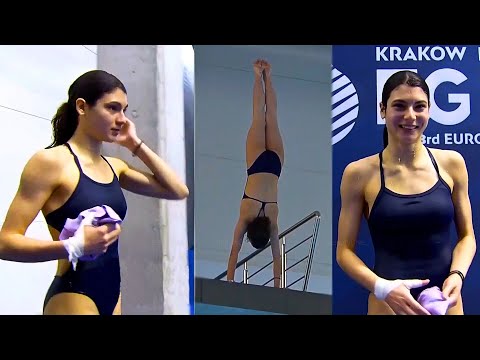 Stavroula Chalemou | Highlights | Women's diving | Sport girl | 10M Platform #diving #sportgirls