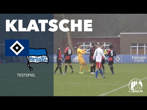 50-Meter-Tor bei Testspiel-Klatsche! | Hamburger SV II - Hertha BSC II (Testspiel)