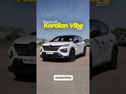 A Renault acaba de lançar o Kardian Vibe, versão mais barata que integra a linha 2027 #kardianvibe