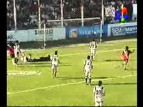 Gol de Lucas Gamba (Deportivo Maipu Mza) ante Central Cordoba de Santiago del Estero