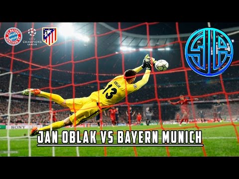 JAN OBLAK vs BAYERN MUNICH || BAYERN MUNICH2-1ATL.MADRID || SEMIFINALES CHAMPIONS || 03/05/16