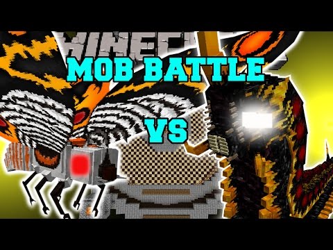 PopularMMOs - MOTHRA VS BATTRA & RODAN - Minecraft Mob Battles - Minecraft Mods