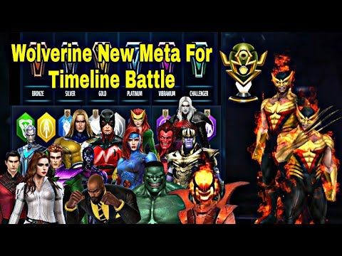 Wolverine New Uniform With Ctp of Greed Timeline Battle Guide & Wolverine Meta - Marvel Future Fight