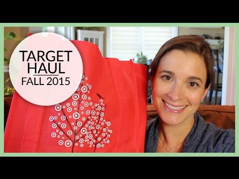 Target Haul | Fall 2015