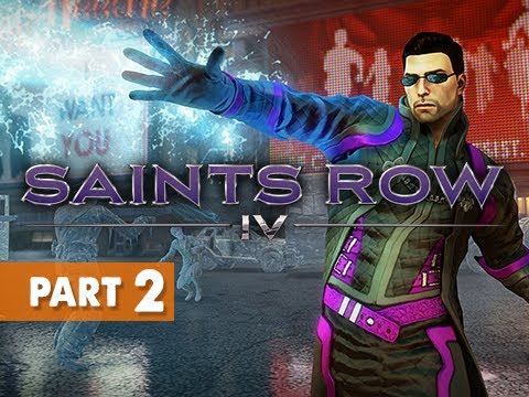Saints Row 4 Gameplay Walkthrough Part 2 - A Pleasant Day