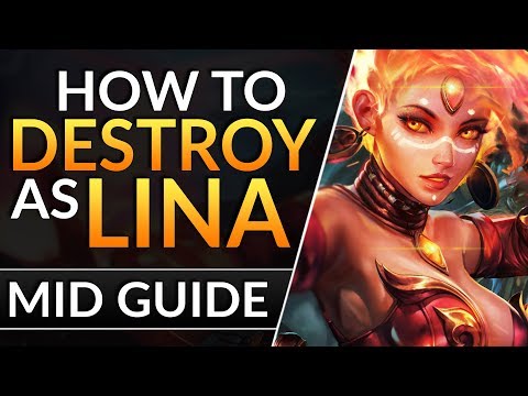 The ULTIMATE LINA Guide: Best Mid Tips and Tricks to CARRY HARD | Dota 2 Ranked Guide