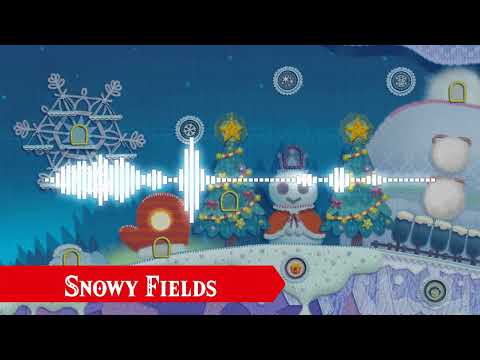 Kirby's Epic Yarn - Snowy Fields (Cover)