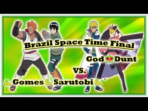 Naruto Online  4.0 Brazil Space Time Grand Finals Gomes Sarutobi  Vs God Dunt