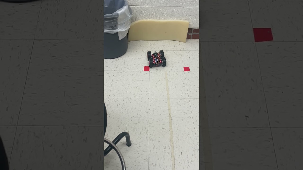 Move Forward with P-Controller (Kp=0.2)