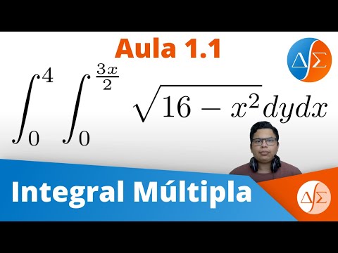 Integral Dupla Exercícios Resolvidos - Integral Múltipla - Aula 1.1.