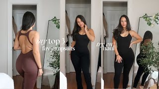 My TOP 3 FAVORITE Jumpsuits Right Now Try-On Haul 