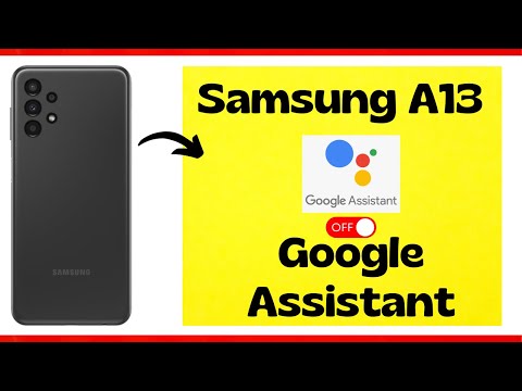 Samsung A13 Turn off Google Assistant & Talkback || Samsung a13 google assistant