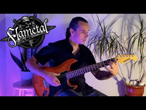 Flamenco Guitar THE SUMMONING REDUX (Ben Woods' FLAMETAL) Nylocaster