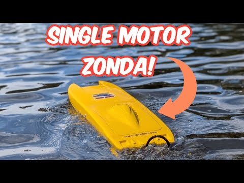 First test of the 27" Mini zonda single from RC Boat Bitz