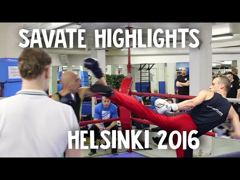 Savate Highlights | World Champion James Southwood (Helsinki 2016)