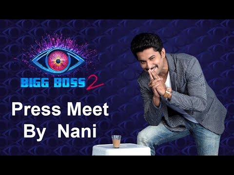Natural Star Nani Pressmeet about Big Boss Host