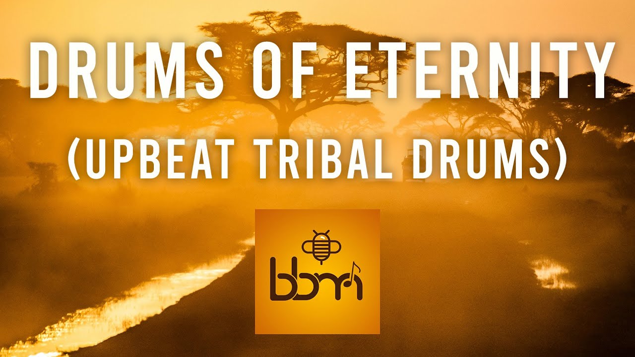 Drums of Eternity (Upbeat African Tribal Drums Percussion - Royalty Free Music)
