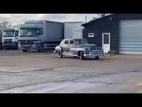 1948 Chrysler windsor first drive after being abandoned for 10 years. 