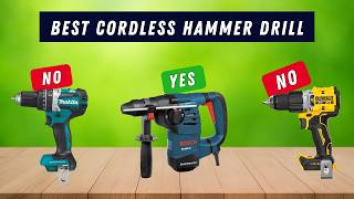 ✅ Best cordless hammer drill: Cordless hammer drill (Buying Guide)