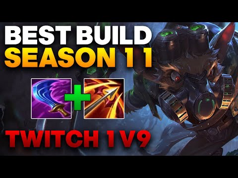 Twitch ADC Gameplay - This Korean Twitch Build Makes Twitch Overpowered | League of Legends
