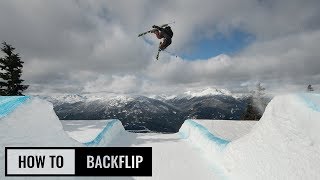 How to backflip on skis - skiing back flip - Ski Addiction