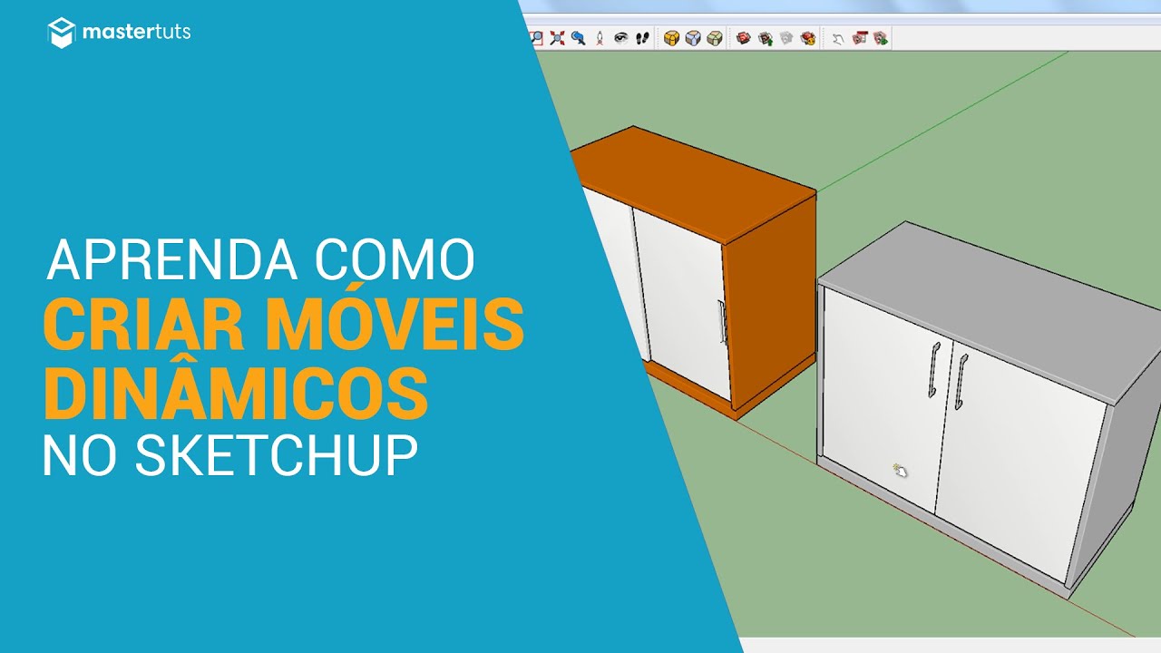 SketchUp | Como Criar Móveis Dinâmicos no SketchUp