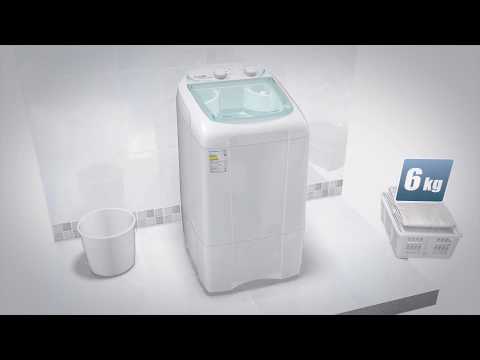 Video thumbnail of Lavadora de Roupas Mueller Popmatic Automática 6kg