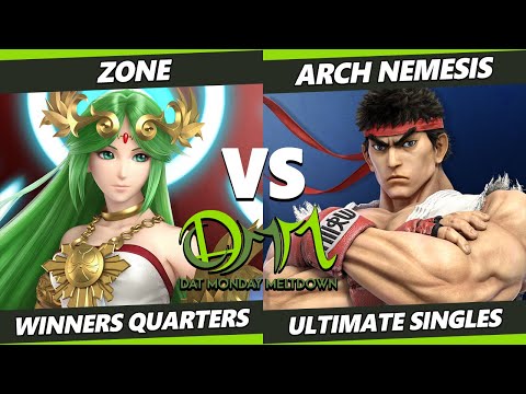 DAT Monday Meltdown 239 - Zone (Palutena) Vs. Arch Nemesis (Ryu) SSBU Ultimate Tournament