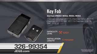 Keyless Entry Remote 2014-2017 Chevy/GMC - 3-Button - video thumbnail 4