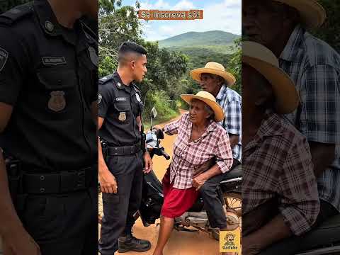 Blitz POLICIAL: Velhinhos sem o CAPACETE #viral #engraçado #piadasrapidas #humor