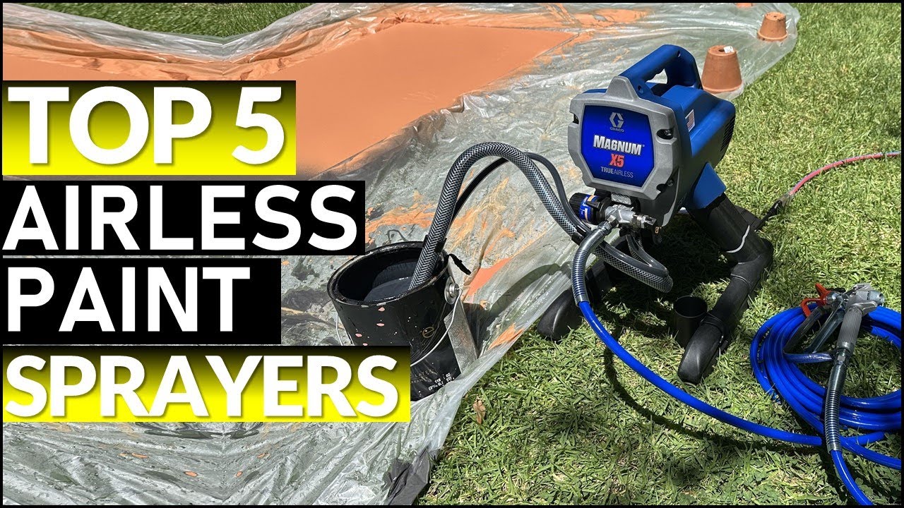 Top 5 Best Airless Paint Sprayers in [2025]
