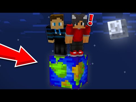 Kan Vi Overleve På En JORDKLODE Block I Minecraft?