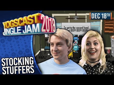 STOCKING STUFFERS w/ PEDGUIN, MOUSIE & LOIC! - YOGSCAST JINGLE JAM! - 18th December 2018