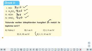 Eğitim Vadisi 10.Sınıf Kimya 17.Föy Asitler ve Bazların Tepkimeleri Konu Anlatım Videoları