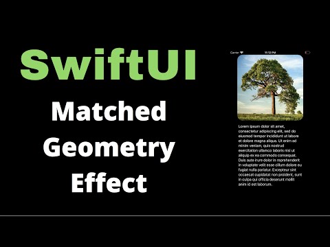 Matched Geometry Effect in SwiftUI #matchedGeometryEffect #swiftui #ios