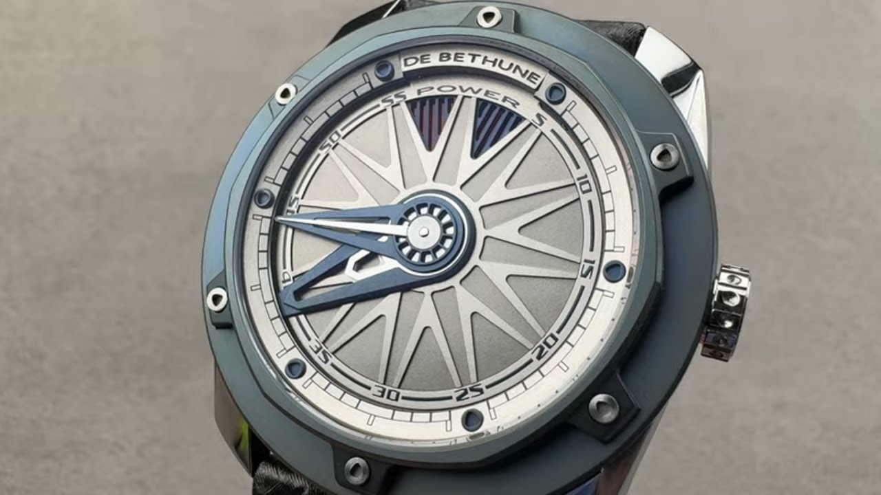 De Bethune DB24 Power Reserve Limited Edition Reserve 6-Day DB24TIS1Z3 Hands-On Review
