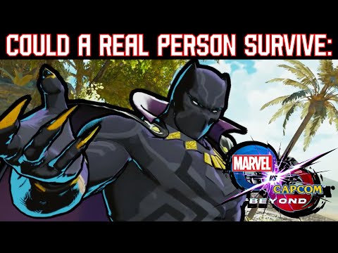 Could A Real Person Survive: BLACK PANTHER'S Hyper Combos? (Marvel vs Capcom Infinite & Beyond)