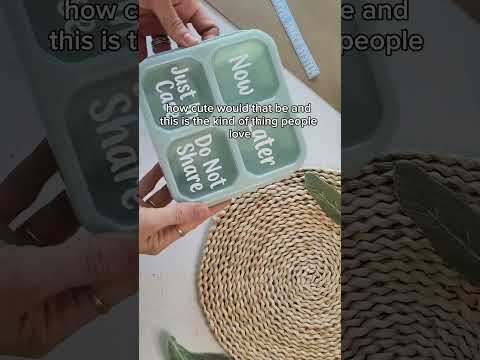 Dollar Tree Snack Container Hack: Easy Cricut DIY Gift