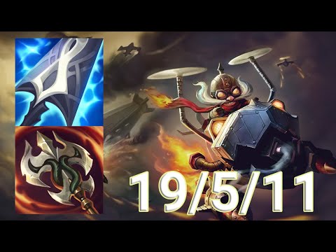 Corki Mid VS Fizz | Patch 12.23