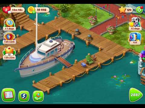 Homescapes 2886 level Gameplay Story