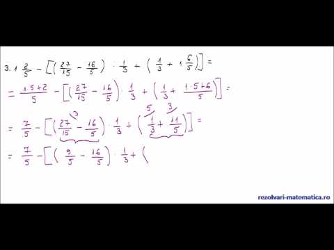 Cl. a VII-a - Cap  Mulţimea nr. raț.  Adunarea si scaderea Test  1 - ex. 3