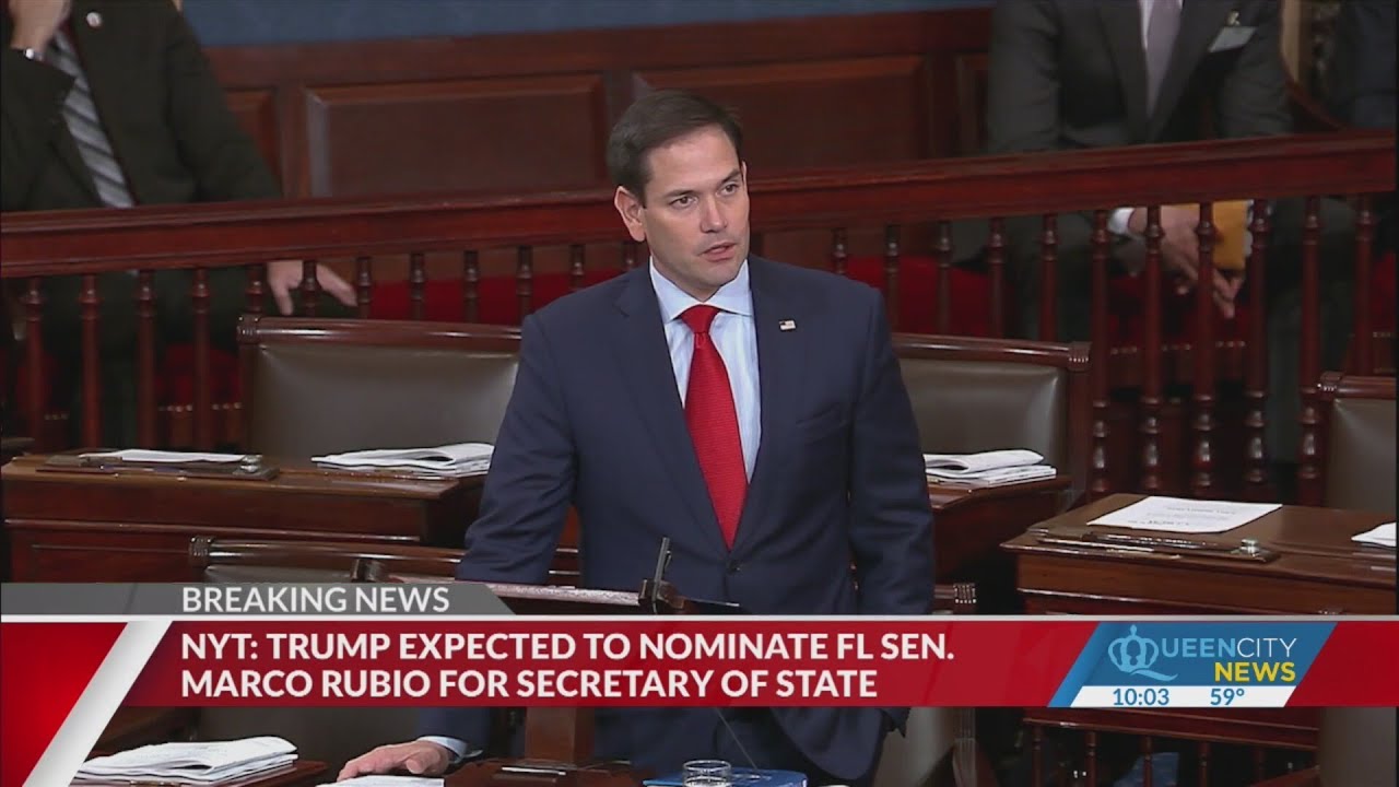 Trump expected to nominate Marco Rubio for secretary of state