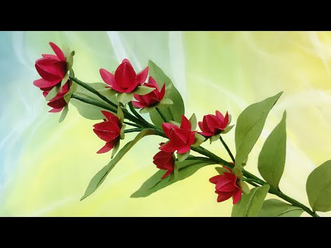 ABC TV | How To Make Easy Paper Flower With Shape Punch - Craft Tutorial