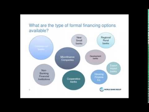 Credit Reporting for MSMEs Tool for Financial Access   Session by World Bank Group