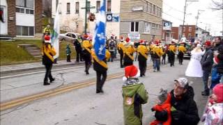 preview picture of video 'Parade du Père NOEL 9 décembre 2012 Windsor Q C'