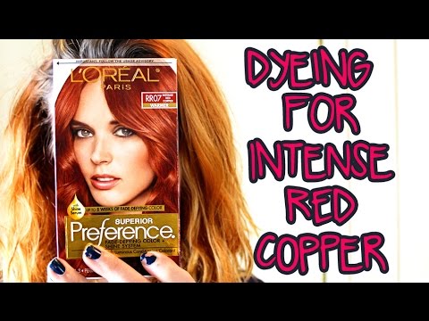 L'Oreal Preferences Intense Red Copper RR07