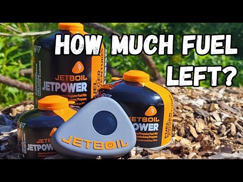 Jetboil Jetgauge & How To Measure Fuel Canisters Without it