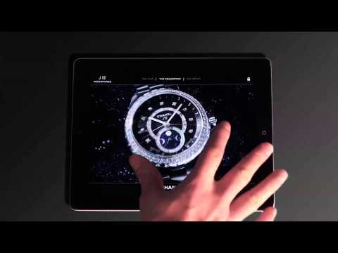 Chanel j12 Moonphase Watch iPad app