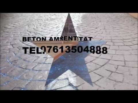 BETON AMPRENTAT COPACEANCA  0761350488 TELEORMAN